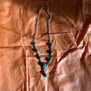 simple turquoise for evening or every day